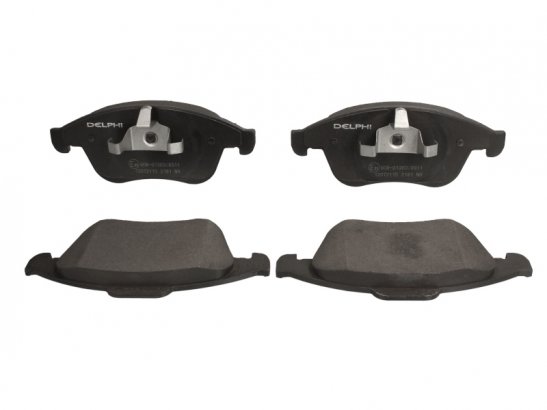LP2181 DELPHI Тормозные колодки, дисковые. LP2181 DELPHI