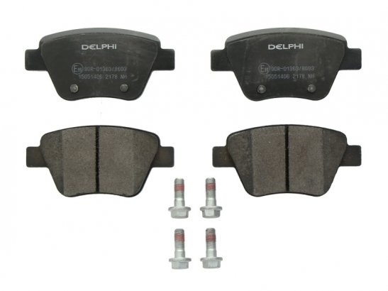 LP2178 DELPHI Тормозные колодки, дисковые. LP2178 DELPHI