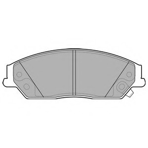 LP2714 DELPHI Гальмівні колодки, дискові LP2714 DELPHI
