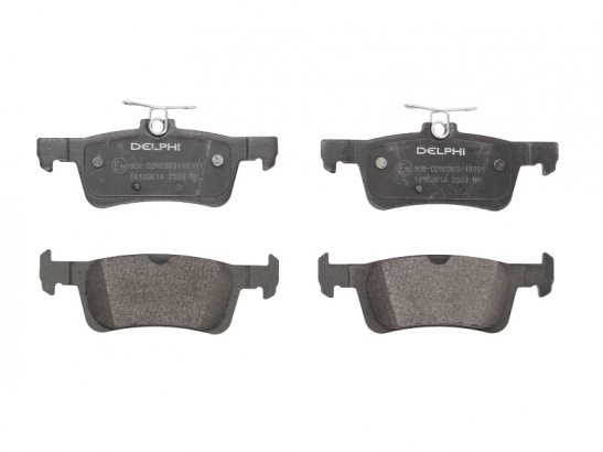 LP2503 DELPHI Гальмівні колодки, дискові. LP2503 DELPHI