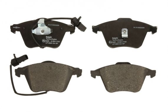 Тормозные колодки, дисковые. LP1825 DELPHI