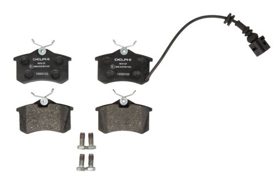 LP1815 DELPHI Тормозные колодки, дисковые. LP1815 DELPHI