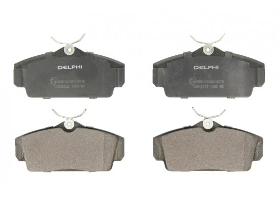 LP1435 DELPHI Тормозные колодки, дисковые. LP1435 DELPHI