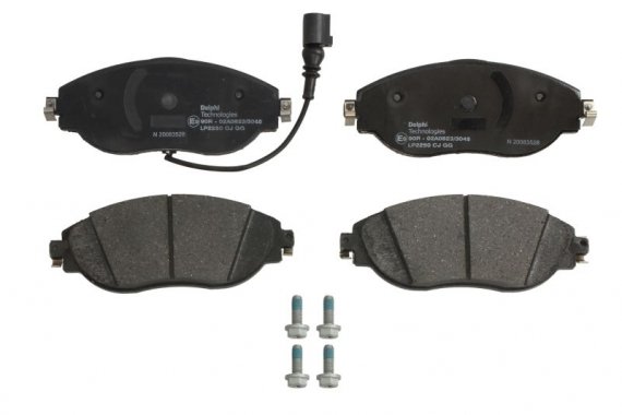 LP2250 DELPHI Тормозные колодки, дисковые. LP2250 DELPHI