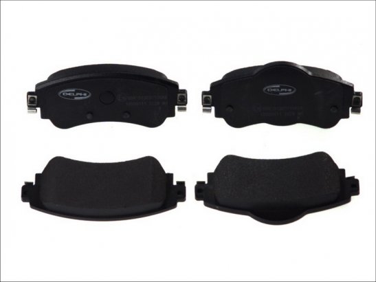 LP2228 DELPHI Тормозные колодки, дисковые. LP2228 DELPHI