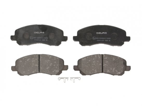 LP1684 DELPHI Тормозные колодки, дисковые. LP1684 DELPHI