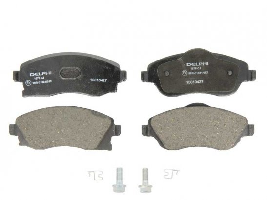 Гальмівні колодки, дискові. LP1676 DELPHI