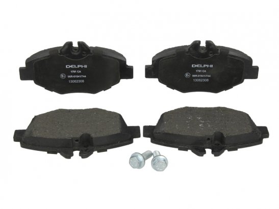 LP1791 DELPHI Тормозные колодки, дисковые. LP1791 DELPHI