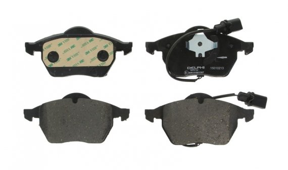 LP1672 DELPHI Тормозные колодки, дисковые. LP1672 DELPHI