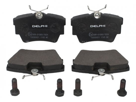 LP1745 DELPHI Тормозные колодки, дисковые. LP1745 DELPHI