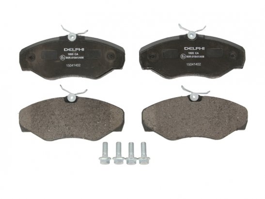 LP1695 DELPHI Тормозные колодки, дисковые. LP1695 DELPHI