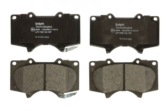 LP1782 DELPHI Тормозные колодки, дисковые. LP1782 DELPHI