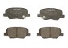 Тормозные колодки, дисковые. LP2501 DELPHI