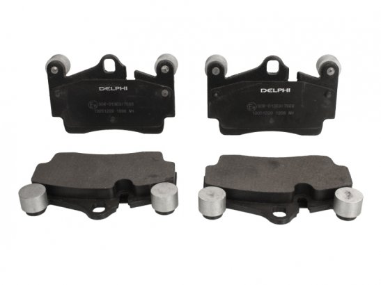 LP1998 DELPHI Тормозные колодки, дисковые. LP1998 DELPHI