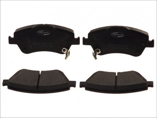 LP2102 DELPHI Тормозные колодки, дисковые. LP2102 DELPHI