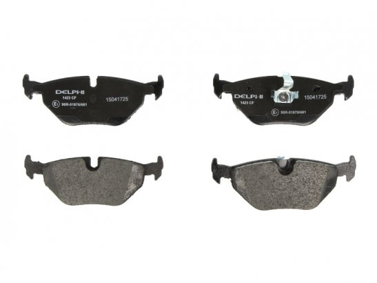 LP1423 DELPHI Тормозные колодки, дисковые. LP1423 DELPHI