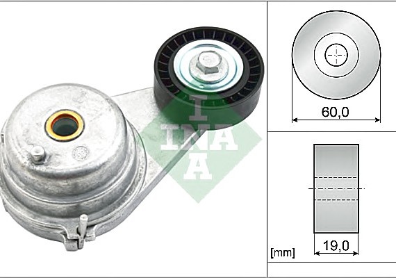 534 0541 10 INA (Germany) Натяжная планка, поликлиновой ремень INA