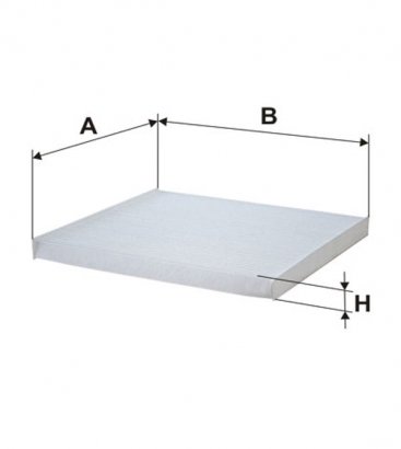 WP2026 WIX-FILTRON Фільтр салону NISSAN (пр-во WIX-Filtron)