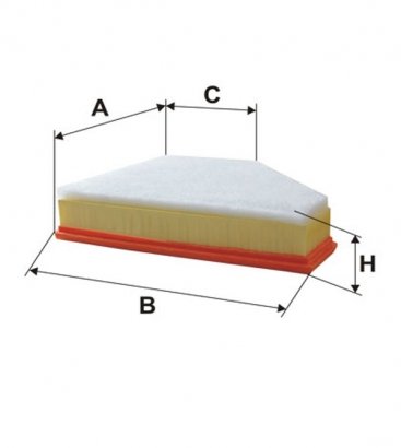 WA9601 WIX-FILTRON Фільтр повітряний BMW (пр-во WIX-Filtron)