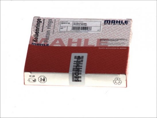 001 01 V0 MAHLE Кольца поршневые, комплект 001 01 V0 MAHLE