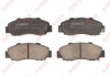 Колодки пер. Honda Accord, Civic, CR-V, HR-V, Legend 87-> (ABE) C14032ABE