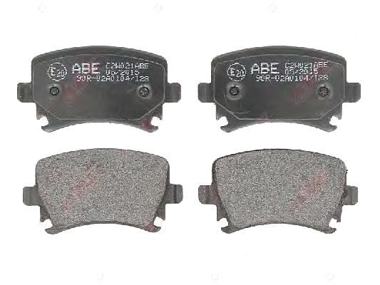 C2W021ABE ABE (Польша) Колодки гальмівні задні VW Caddy III 03->  (ABE)