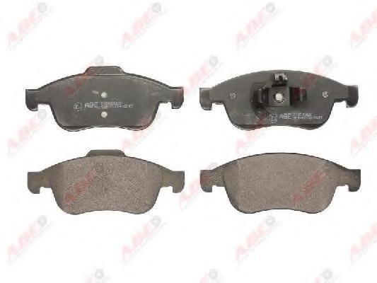 C1R039ABE ABE (Польша) Колодки гальмівні передні Renault Megane III, Logan, Fluence, Dokker 08->  (ABE)