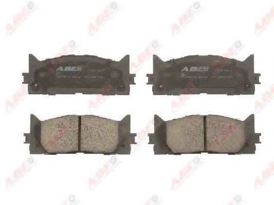 C12120ABE ABE (Польша) Колодки гальмівні передні Toyota Camry V40-V50, Avalon (05-18), Lexus ES (06-18)  (ABE)