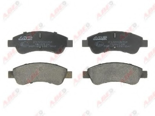 C1C000ABE ABE (Польша) Колодки гальмівні передні Citroen Berlingo-Peugeot Partner 01-> сист.BOSCH  (ABE)