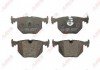Колодки гальмівні задні BMW 3 E46, 5 E39, 7 E38, X3 E83, X5 E53, X6 E71, E72, Z4 E85  (ABE)