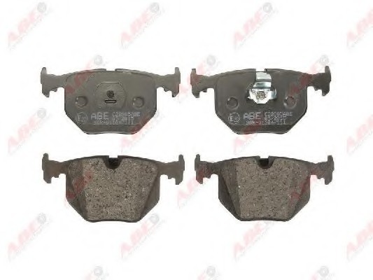 C2B005ABE ABE (Польша) Колодки гальмівні задні BMW 3 E46, 5 E39, 7 E38, X3 E83, X5 E53, X6 E71, E72, Z4 E85  (ABE)