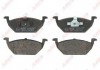 Колодки гальмівні передні VW Golf IV, Skoda Oktavia 1.6, FABIA I (1999-2008) без датч.  (ABE)