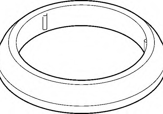 698.750 ELRING (Germany) Прокладка, труба вихлопного газу ELRING