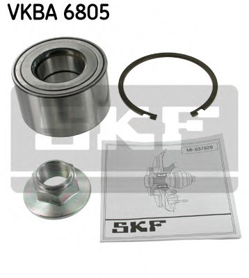 VKBA 6805 SKF Підшипник колеса,комплект VKBA 6805 SKF