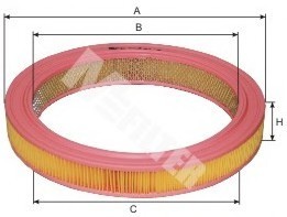 A115 MFILTER Фільтр повітряний BMW 3 (пр-во M-Filter)