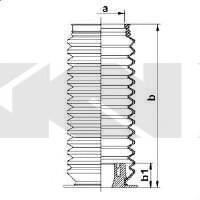 83858 SPIDAN (GKN) Пыльник рулевого механизма SPIDAN (GKN)