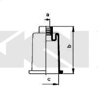 83968 SPIDAN (GKN) Пыльник рулевого механизма SPIDAN (GKN)