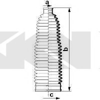 84084 SPIDAN (GKN) Пыльник рулевого механизма SPIDAN (GKN)