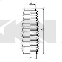 Пильовик кермового механізму SPIDAN (GKN) 83683