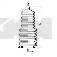 83616 SPIDAN (GKN) Пыльник рулевого механизма SPIDAN (GKN)