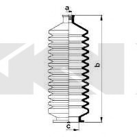 83540 SPIDAN (GKN) Пыльник рулевого механизма SPIDAN (GKN)