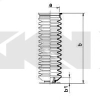 84006 SPIDAN (GKN) Пыльник рулевого механизма SPIDAN (GKN)