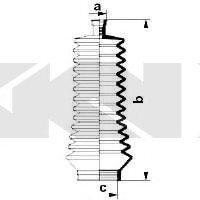 83847 SPIDAN (GKN) Пыльник рулевого механизма SPIDAN (GKN)