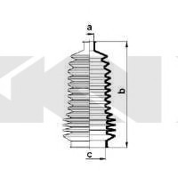 83864 SPIDAN (GKN) Пыльник рулевого механизма SPIDAN (GKN)