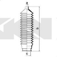 83602 SPIDAN (GKN) Пыльник рулевого механизма SPIDAN (GKN)