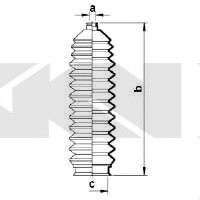 83900 SPIDAN (GKN) Пильовик кермового механізму SPIDAN (GKN)