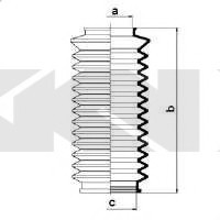 83947 SPIDAN (GKN) Пыльник рулевого механизма SPIDAN (GKN)