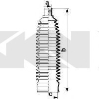 84003 SPIDAN (GKN) Пыльник рулевого механизма SPIDAN (GKN)