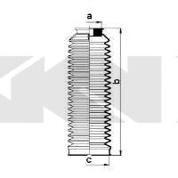 83684 SPIDAN (GKN) Пыльник рулевого механизма SPIDAN (GKN)