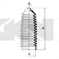 83588 SPIDAN (GKN) Пыльник рулевого механизма SPIDAN (GKN)